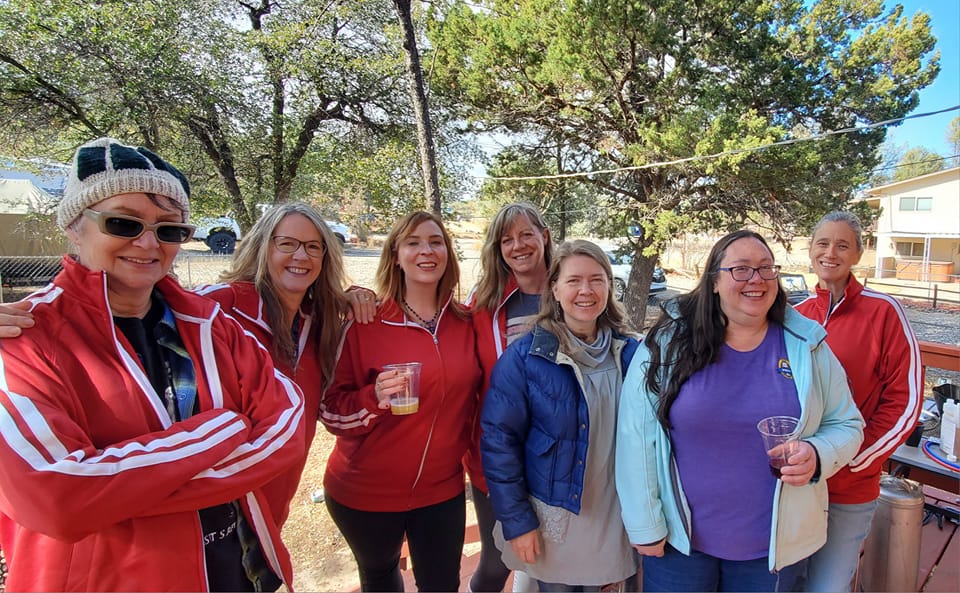 women brewing